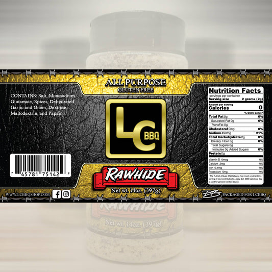 Rawhide - Competition All Purpose Rub -14oz