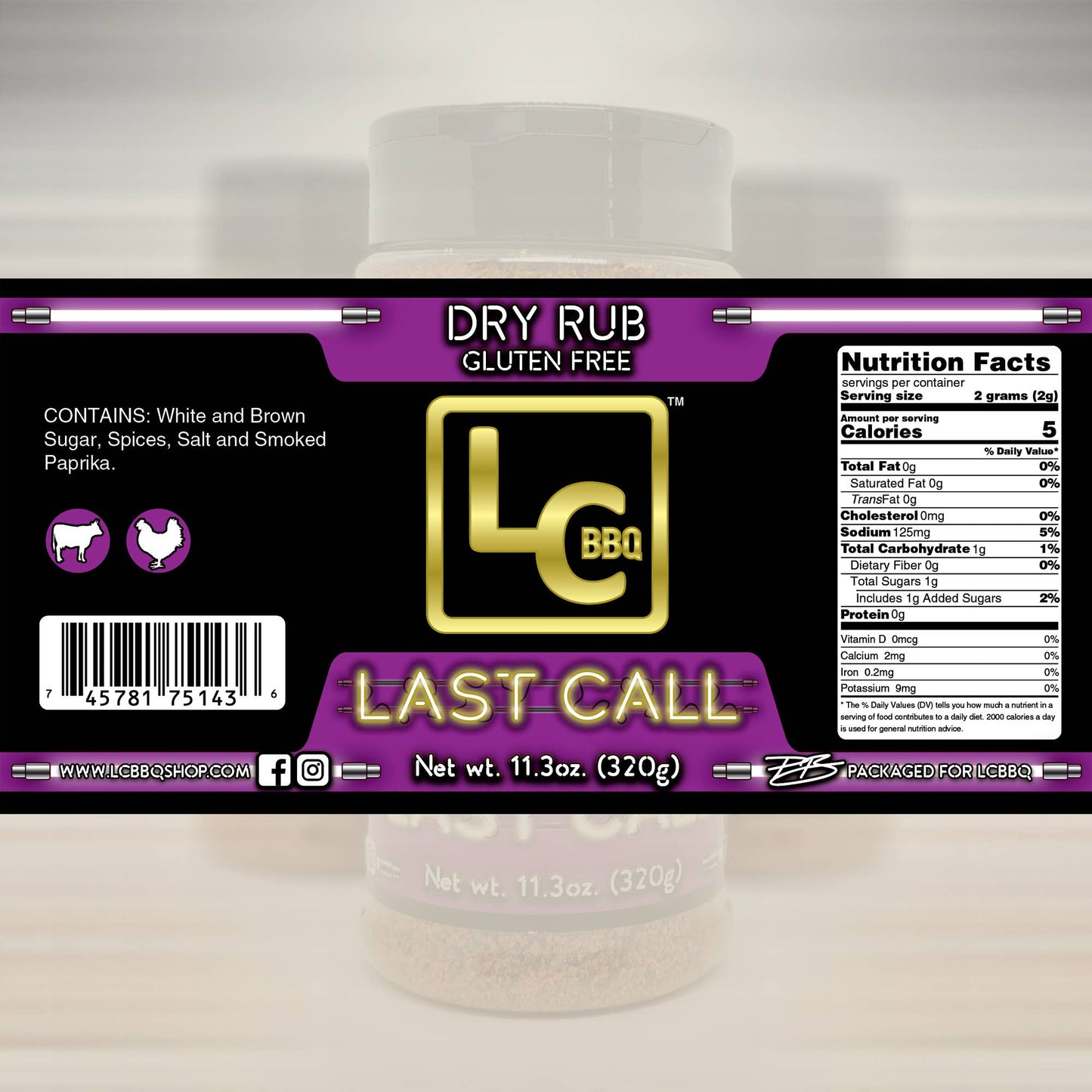 Last Call - 14oz Shaker
