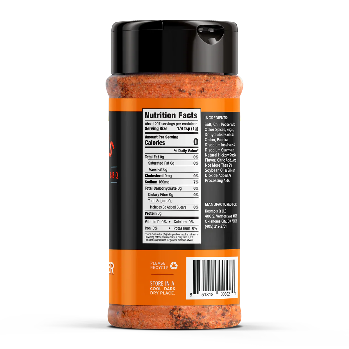 Cow Cover BBQ Dry Rub