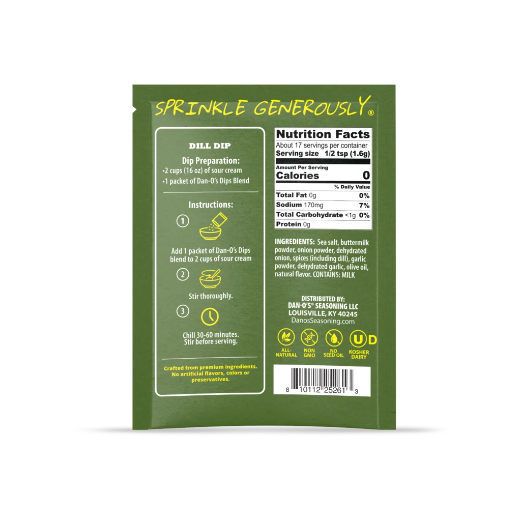 DAN-O's Dip Mixes - Dill
