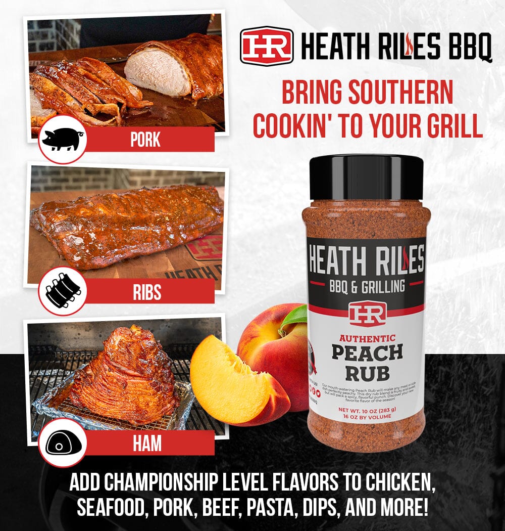 Heath Riles BBQ - Peach Rub Shaker
