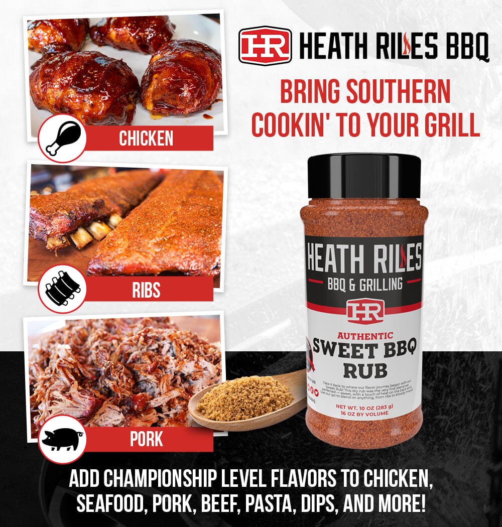 Heath Riles BBQ - Sweet BBQ Rub Shaker