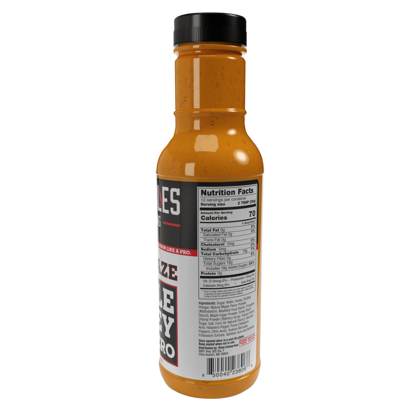 Heath Riles BBQ - Maple Honey Habanero BBQ Glaze