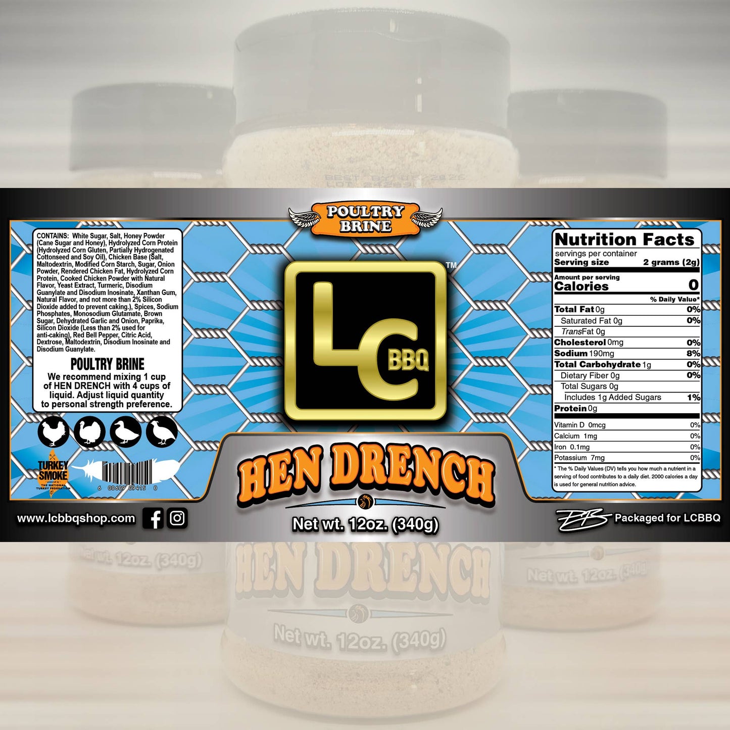 HenDrench - Competition Chicken Brine