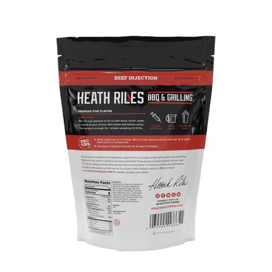 Heath Riles BBQ - Beef Injection