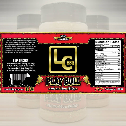 PlayBull - Competition Brisket Injection - 12oz shaker