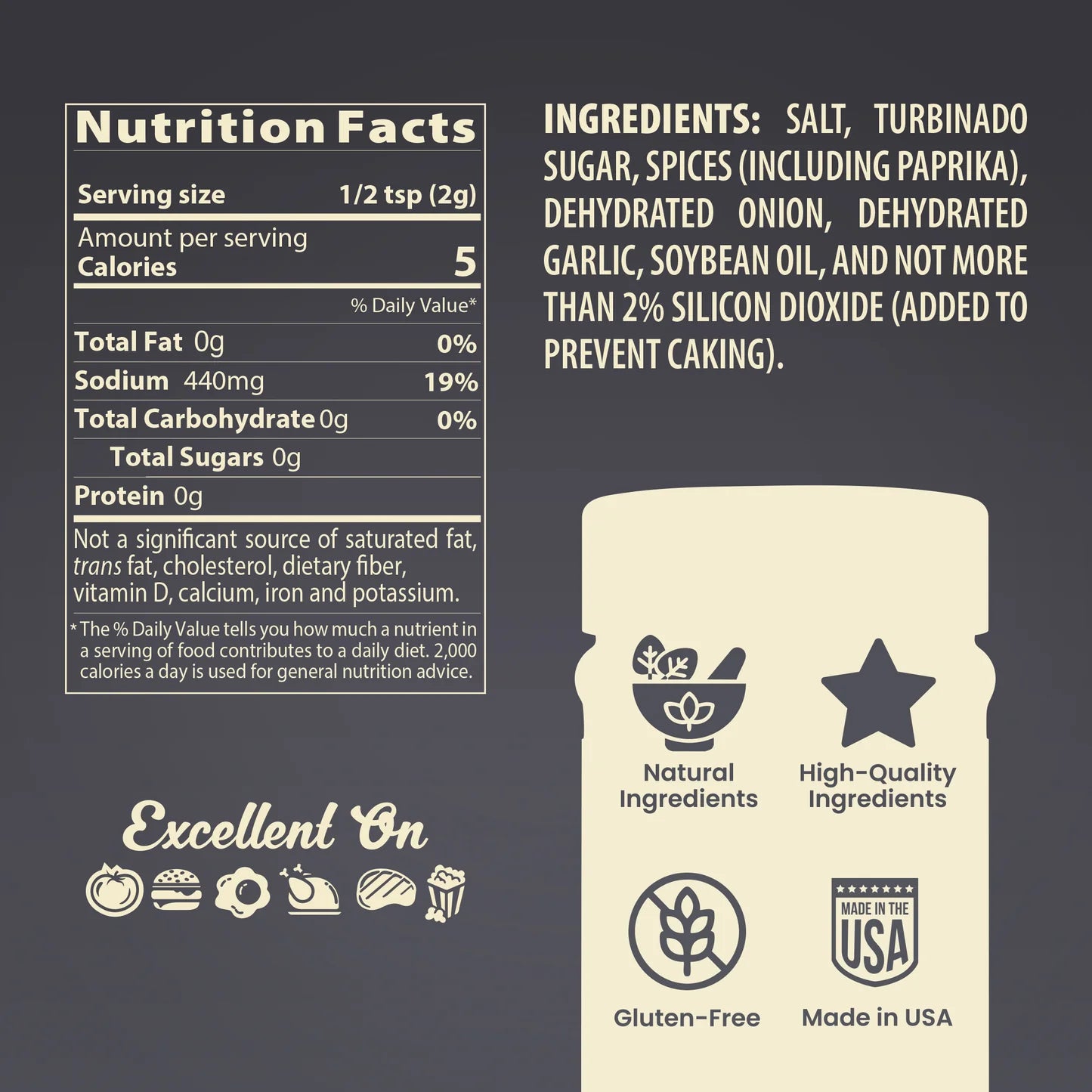 Blues Hog BBQ - All In Seasoning 12 oz