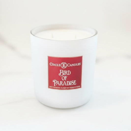 Bird of Paradise Circle E Candle