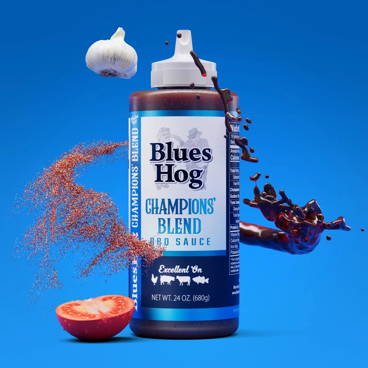 Blues Hog BBQ - Champions' Blend BBQ Sauce 24 oz