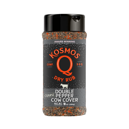 Double Pepper Coarse Cow Cover BBQ Rub
