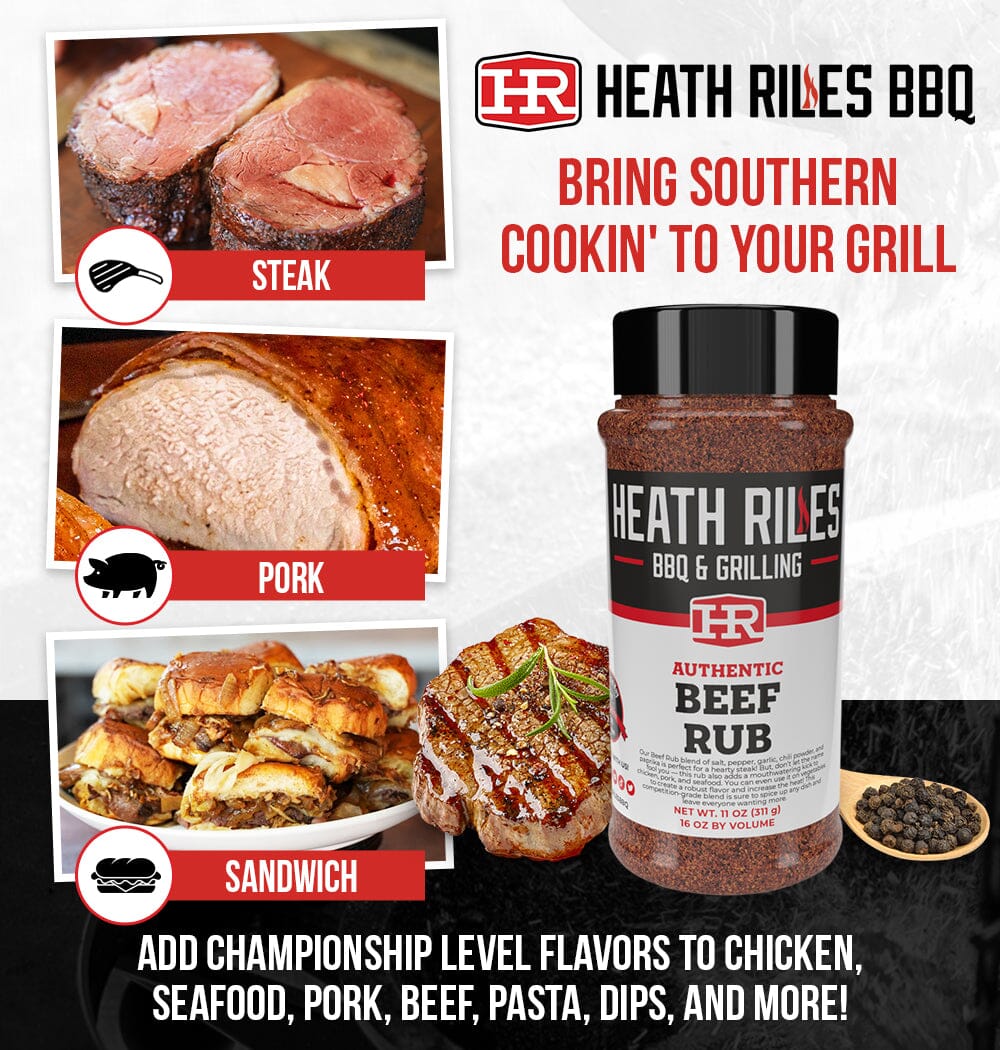 Heath Riles BBQ - Beef Rub Shaker