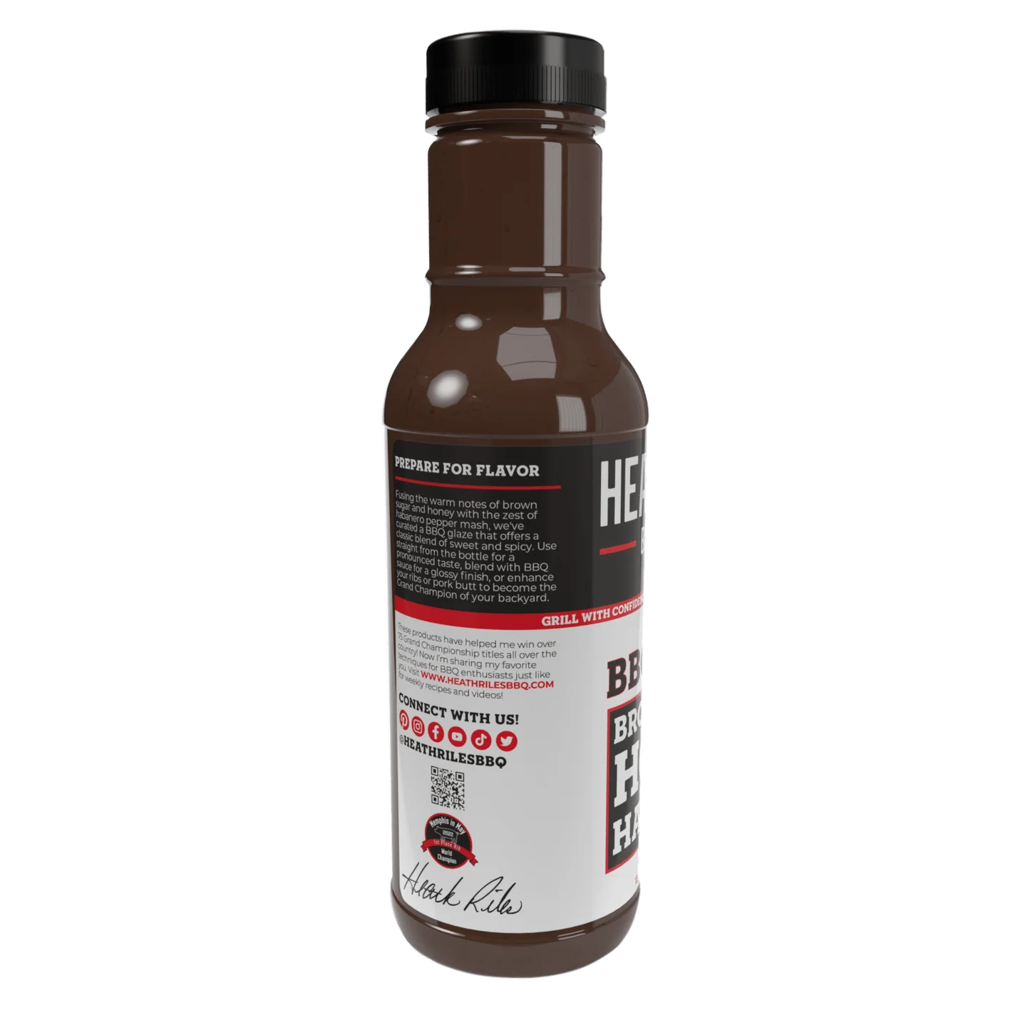 Heath Riles BBQ - Brown Sugar Honey Habanero BBQ Glaze