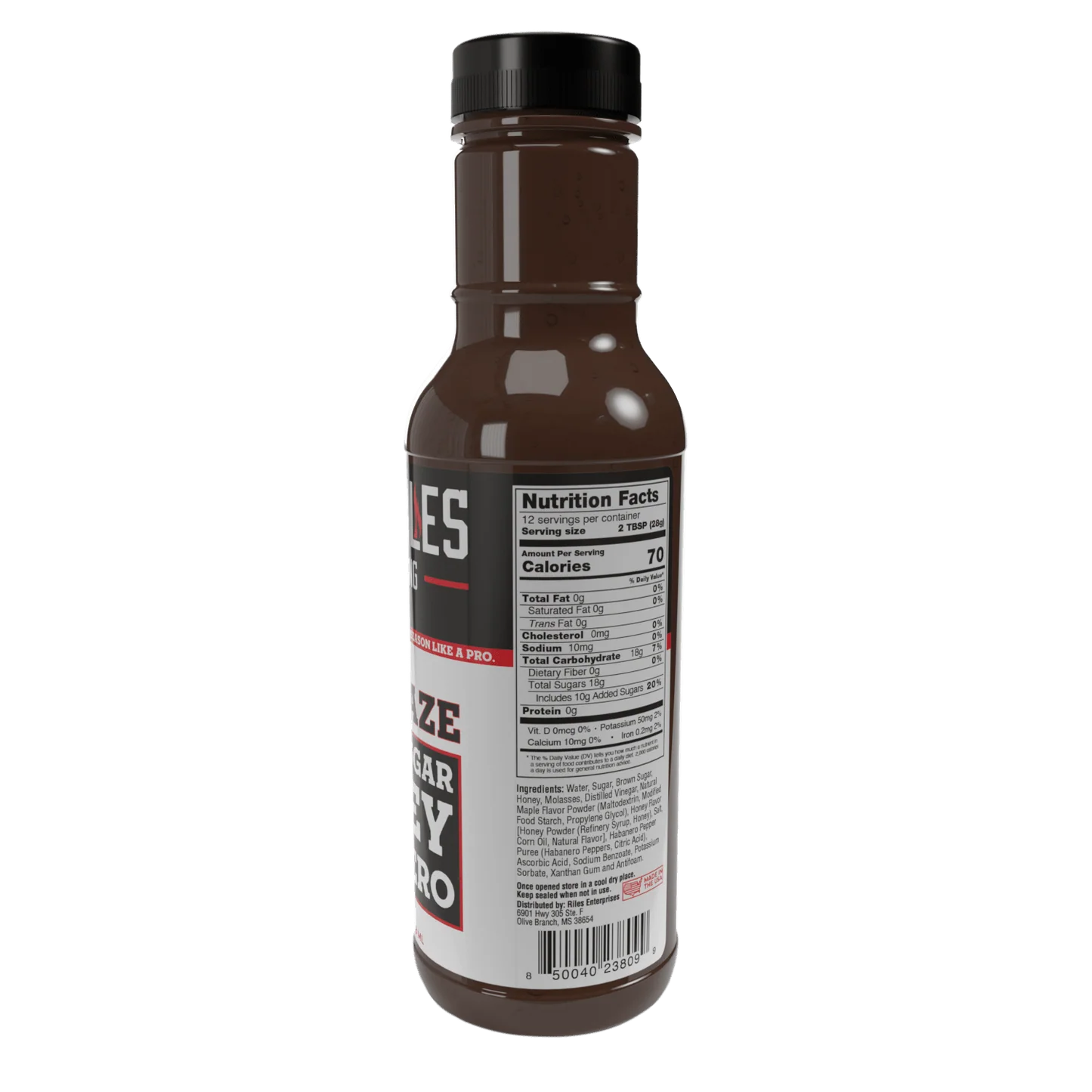 Heath Riles BBQ - Brown Sugar Honey Habanero BBQ Glaze