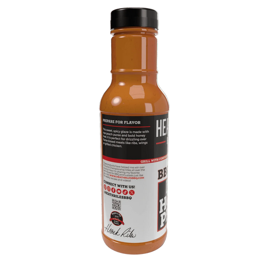 Heath Riles BBQ - Hot Honey Peach BBQ Glaze