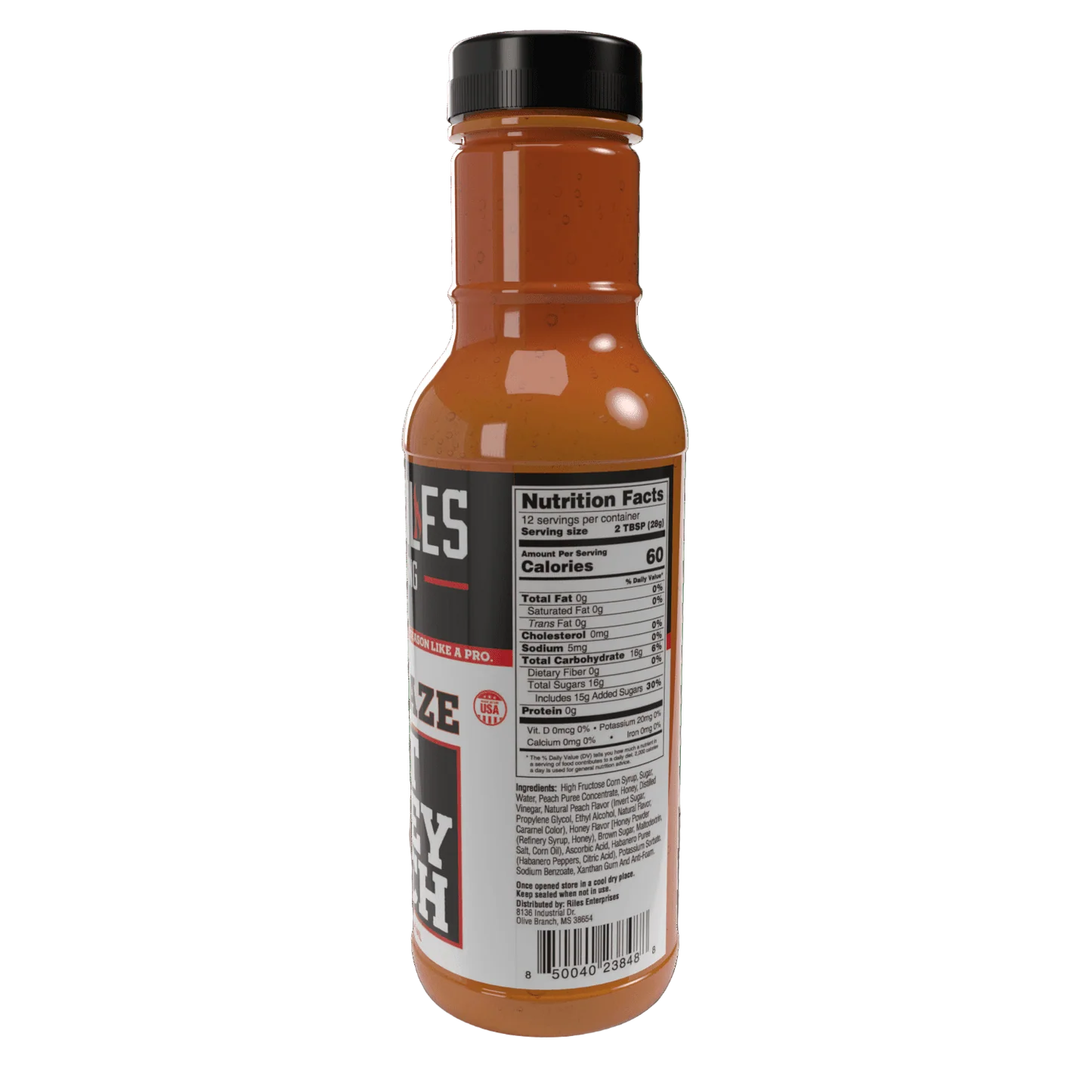 Heath Riles BBQ - Hot Honey Peach BBQ Glaze