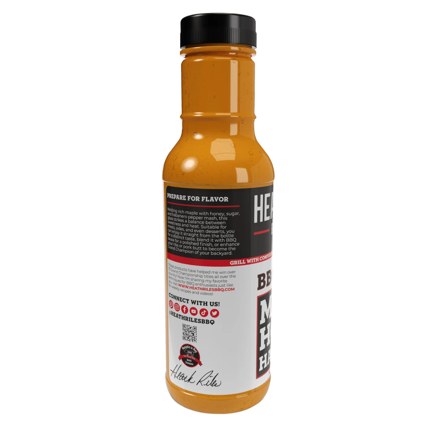 Heath Riles BBQ - Maple Honey Habanero BBQ Glaze