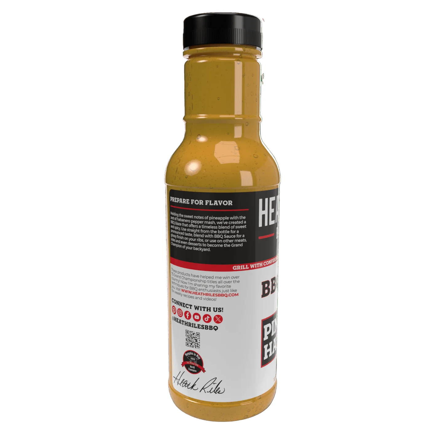 Heath Riles BBQ - Pineapple Habanero BBQ Glaze