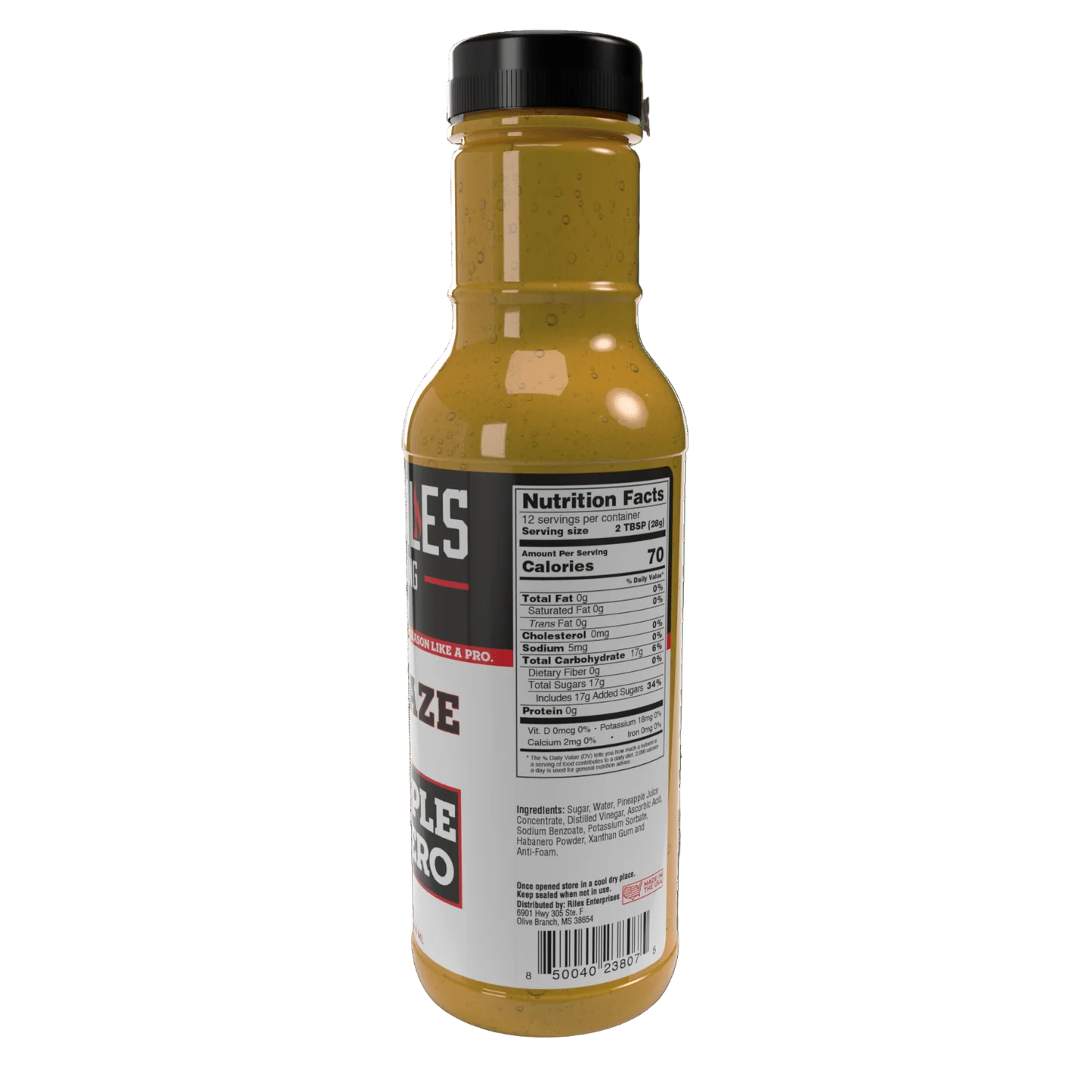 Heath Riles BBQ - Pineapple Habanero BBQ Glaze