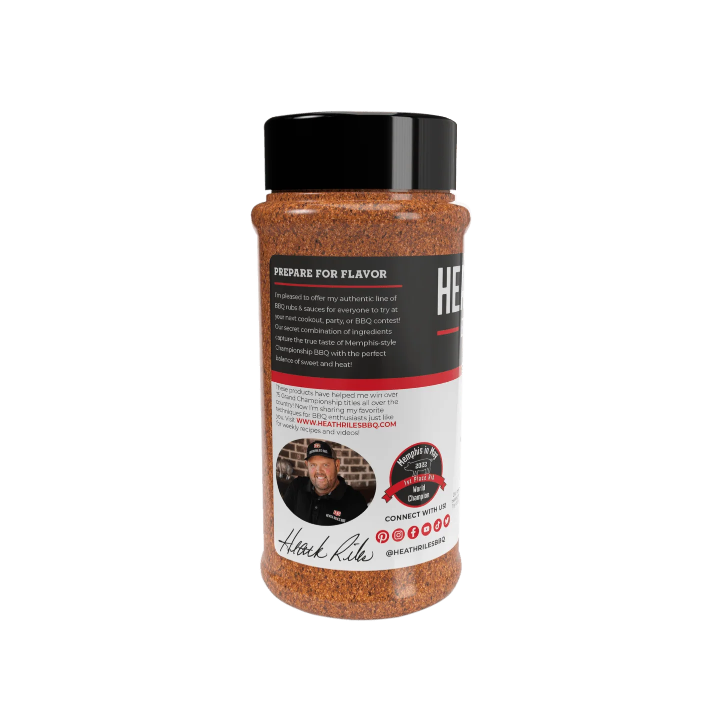 Heath Riles BBQ - Apple Rub Shaker