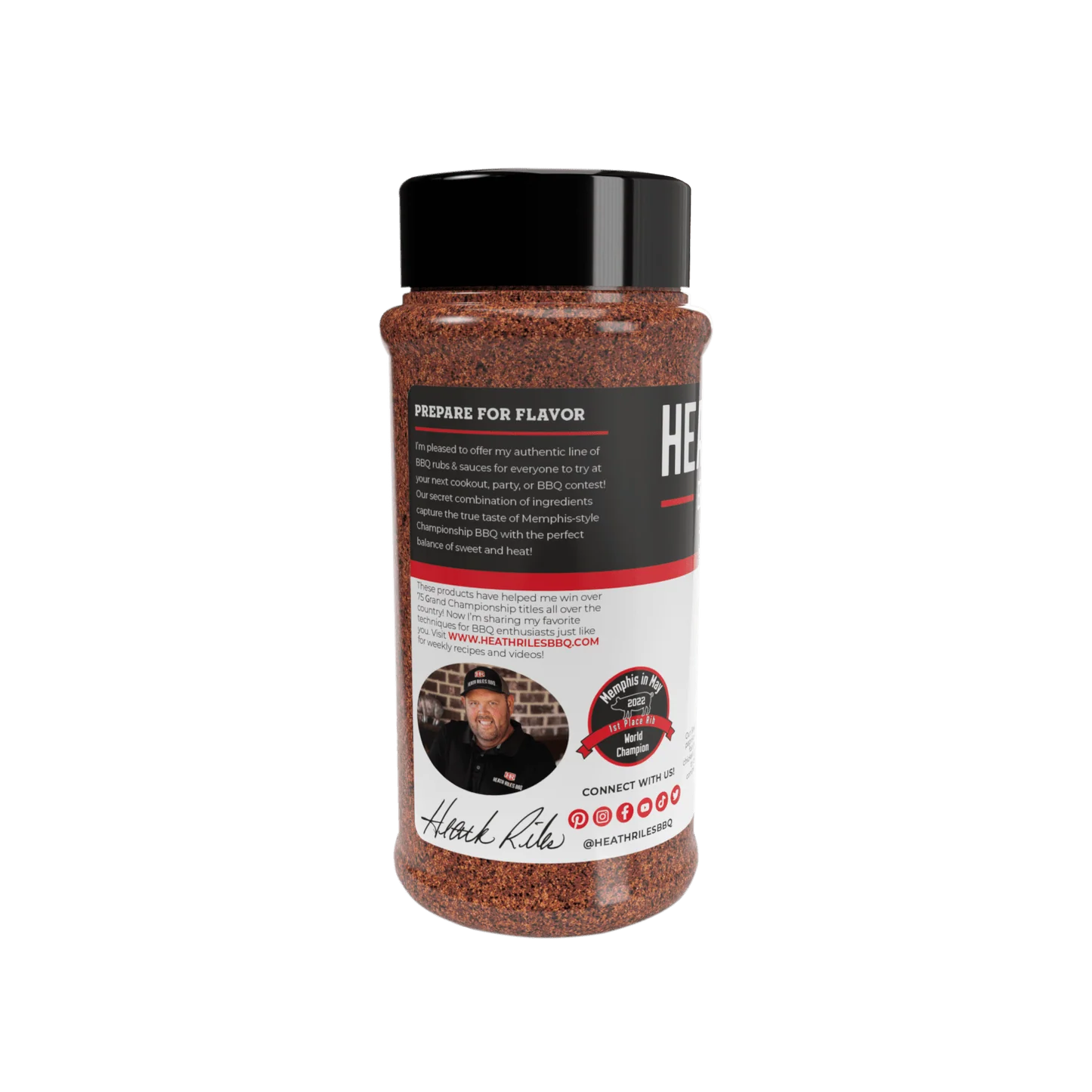 Heath Riles BBQ - Beef Rub Shaker