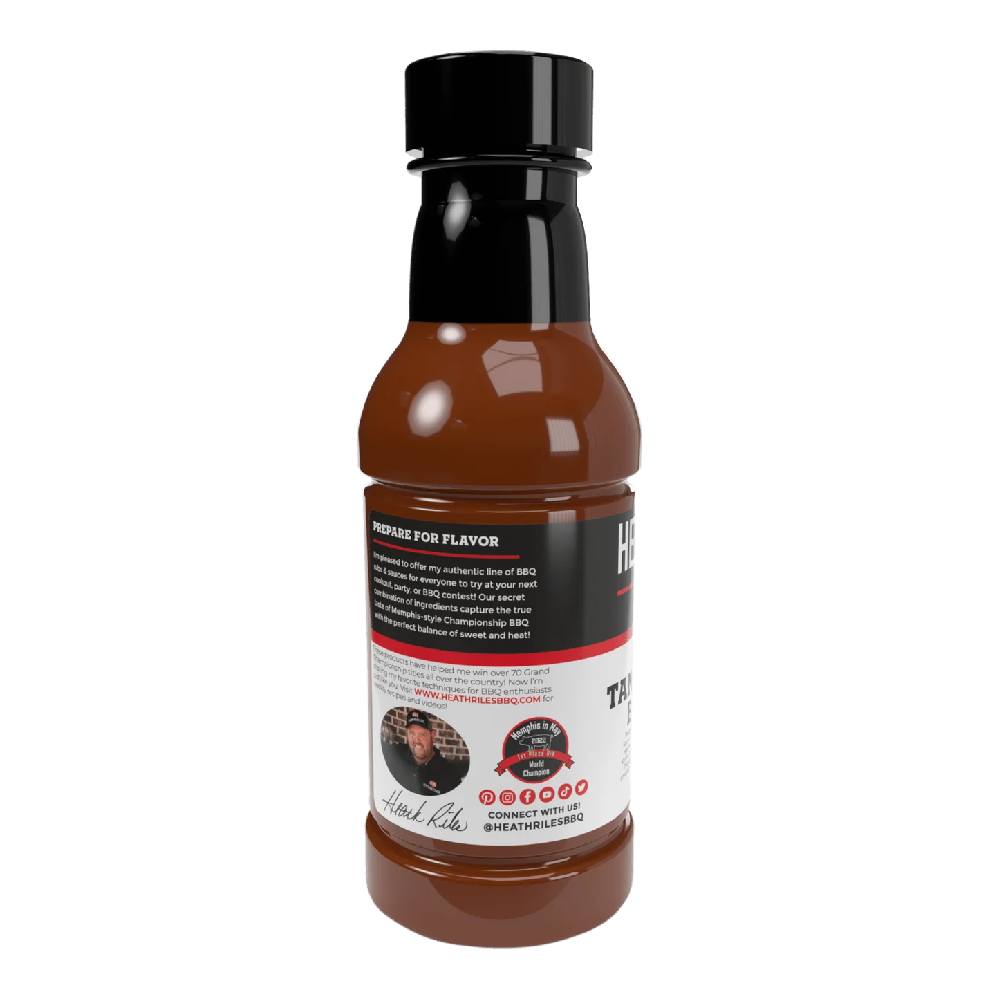 Heath Riles BBQ - Tangy Vinegar BBQ Sauce Pint