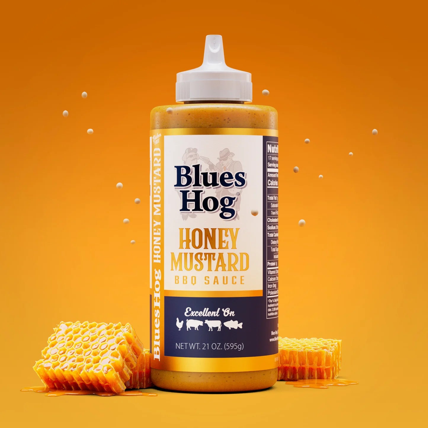 Blues Hog BBQ - Honey Mustard BBQ Sauce 21 oz