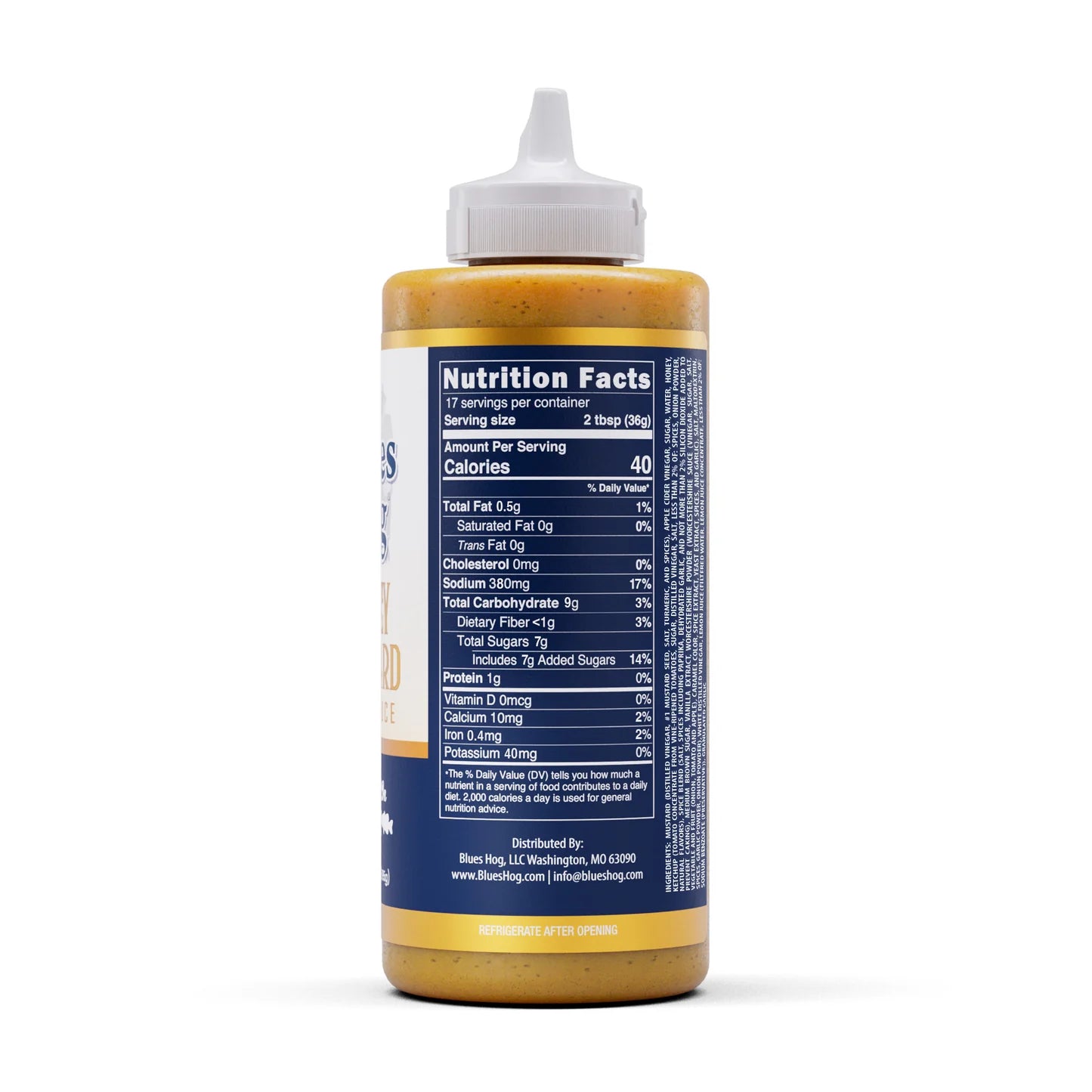 Blues Hog BBQ - Honey Mustard BBQ Sauce 21 oz