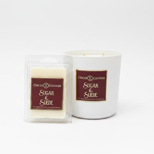 Sugar & Suede Circle E Candle Wax Melt