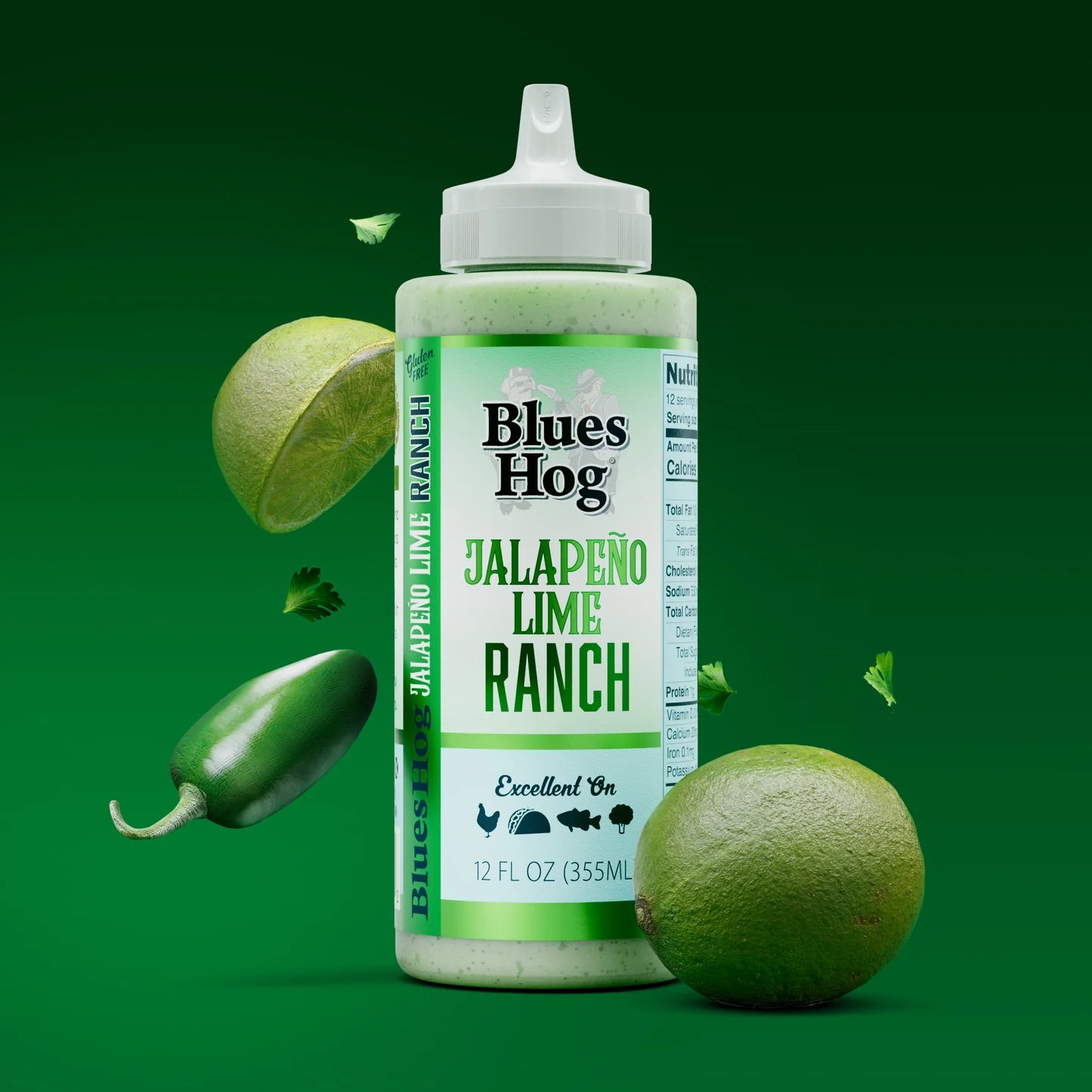 Blues Hog BBQ - Jalapeño Lime Ranch Dipping Sauce 12 oz