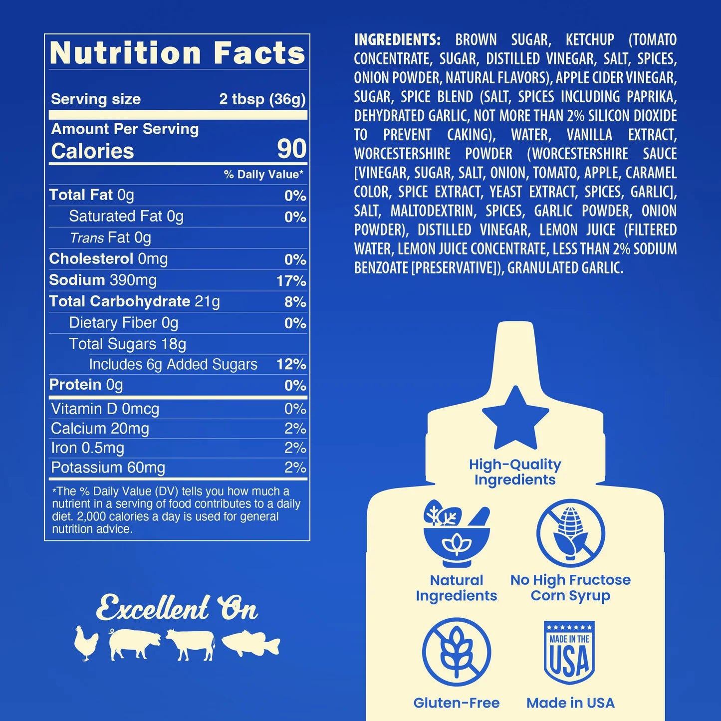 Blues Hog BBQ - Original BBQ Sauce 25 oz