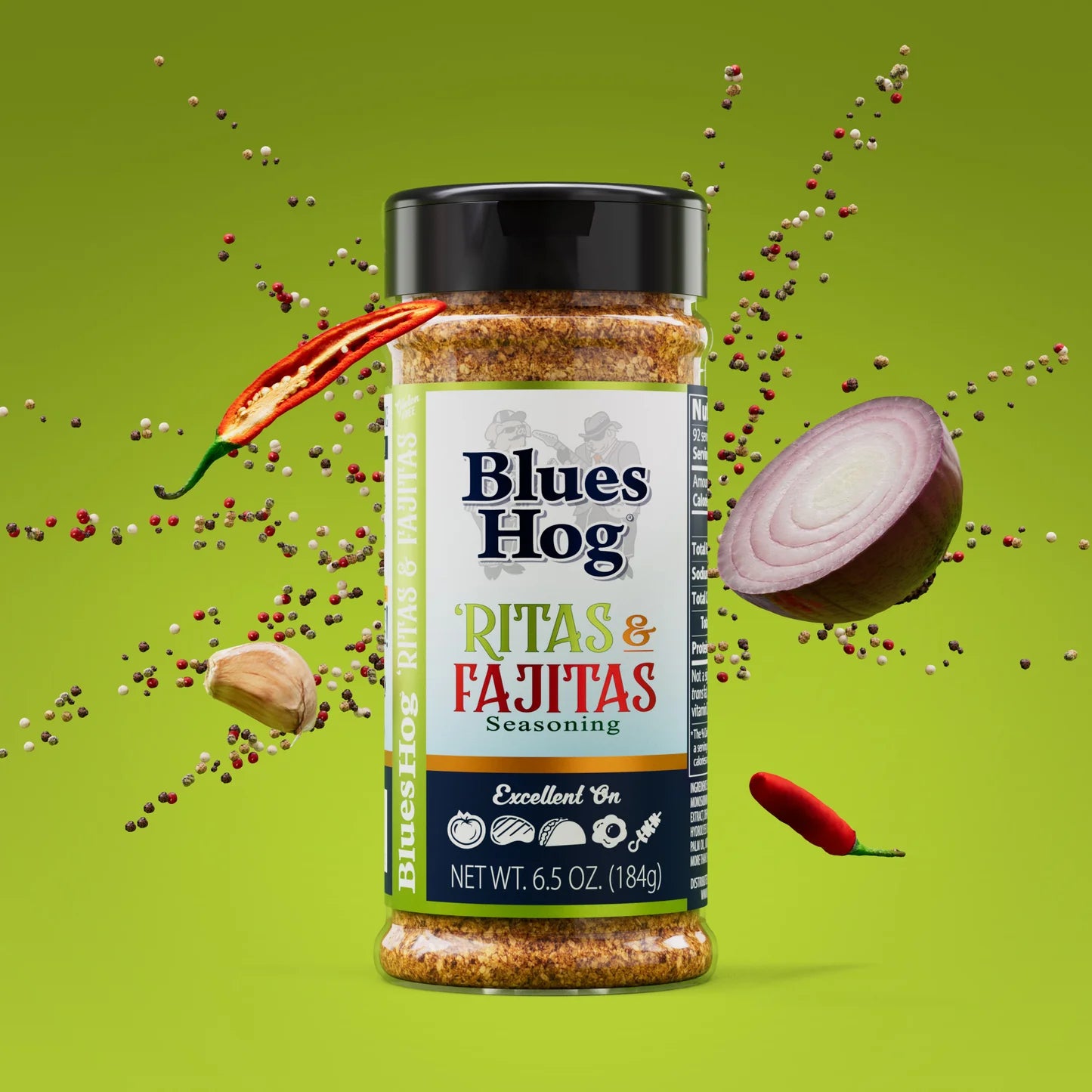 Blues Hog BBQ - 'Ritas & Fajitas Seasoning 12.5 oz