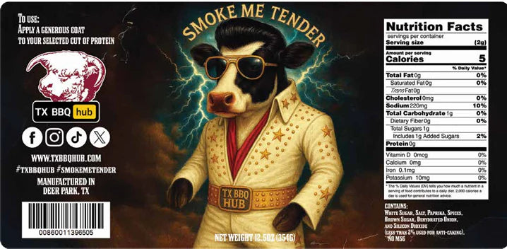 Smoke Me Tender by TX BBQ HUB