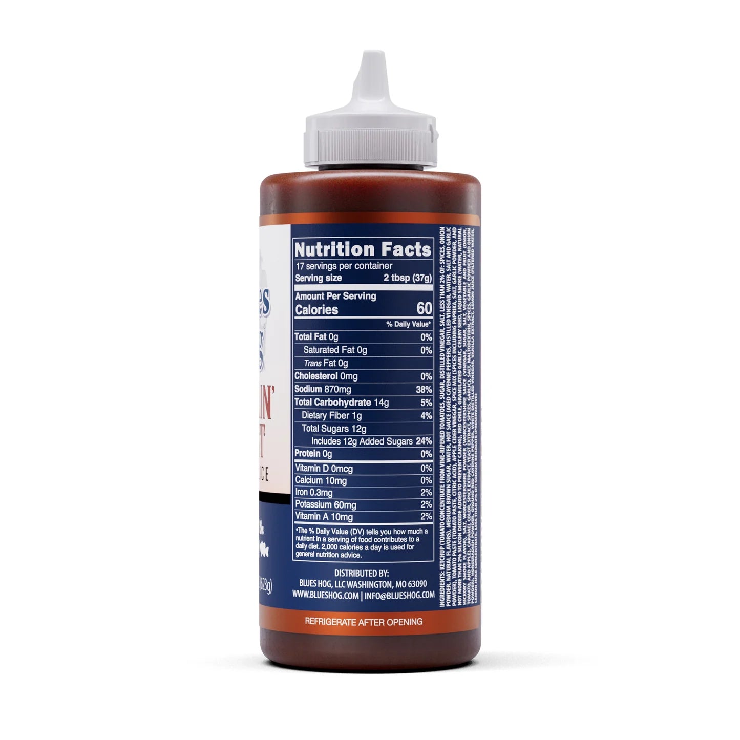 Blues Hog BBQ - Sizzlin' Heat BBQ Sauce 22 oz