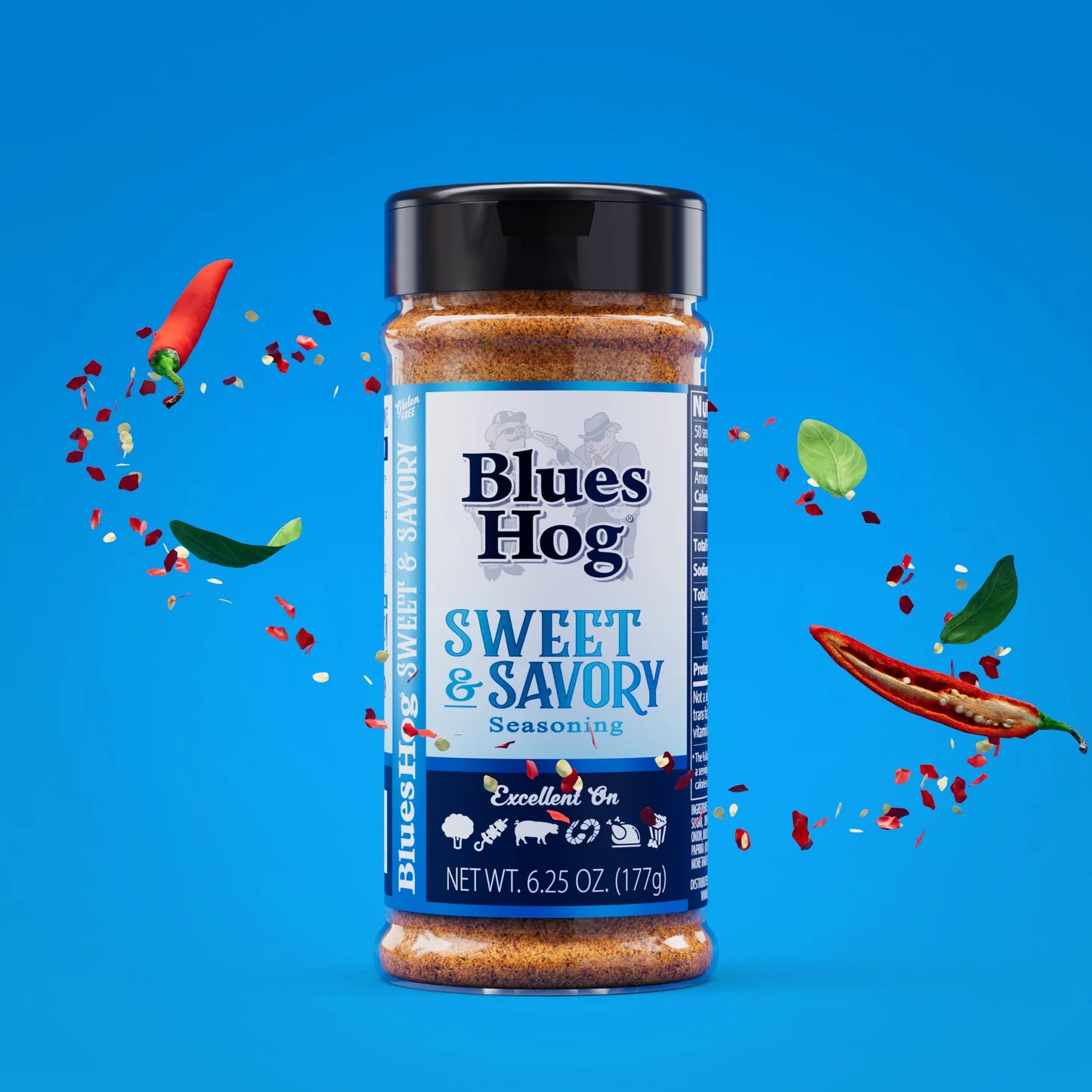 Blues Hog BBQ - Sweet & Savory Seasoning 12.5 oz