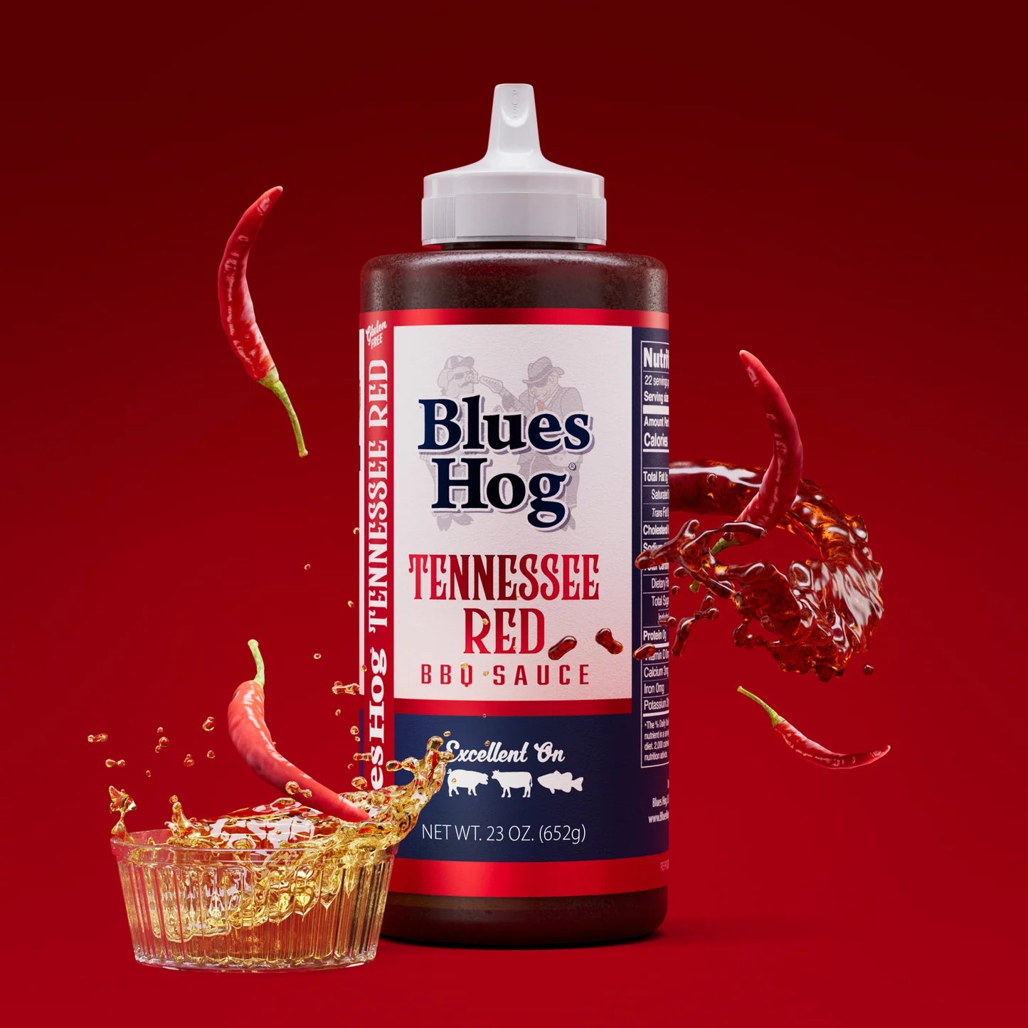 Blues Hog BBQ - Tennessee Red BBQ Sauce 23 oz
