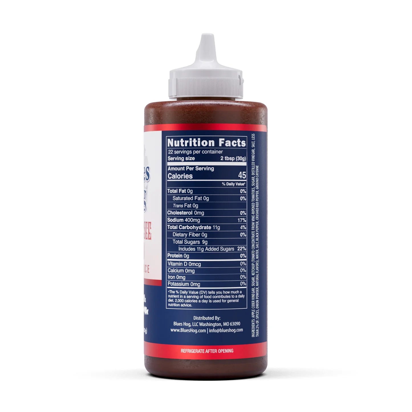 Blues Hog BBQ - Tennessee Red BBQ Sauce 23 oz