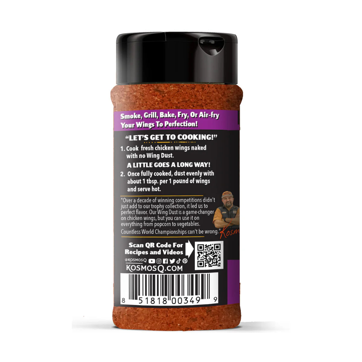 KOSMOS Wing Dust -Kickin' Cajun