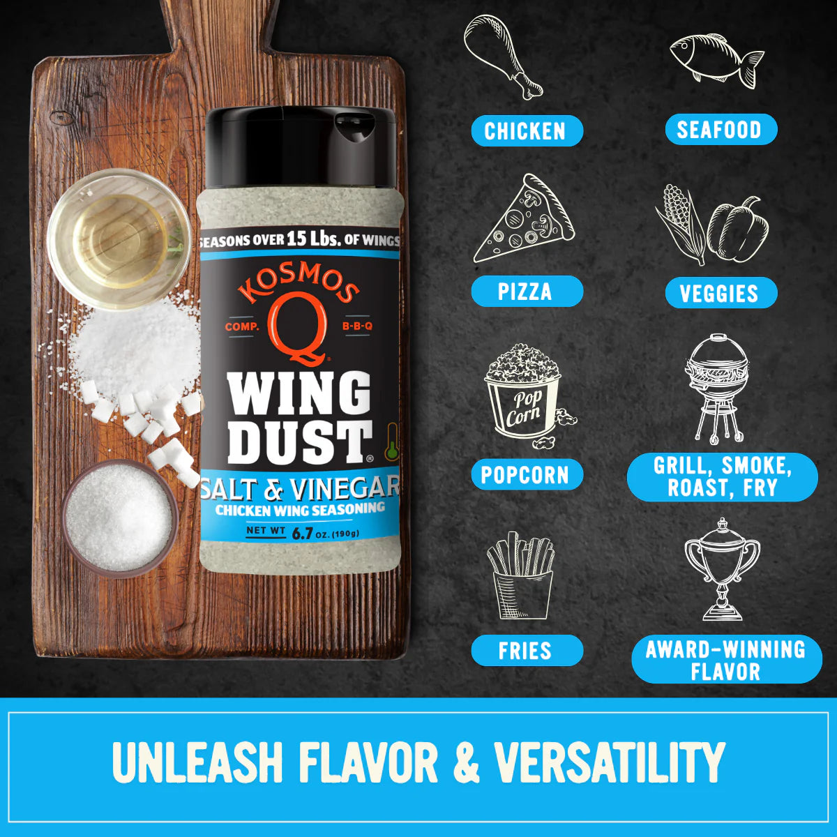 KOSMOS Wing Dust -Salt & Vinegar
